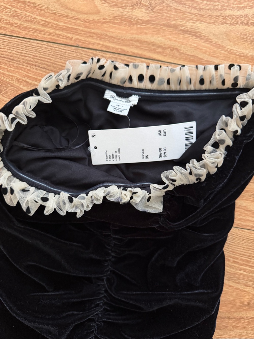 [kimchi blue] NWT urban outfitters robin velvet tube dress - Picture 8 of 9